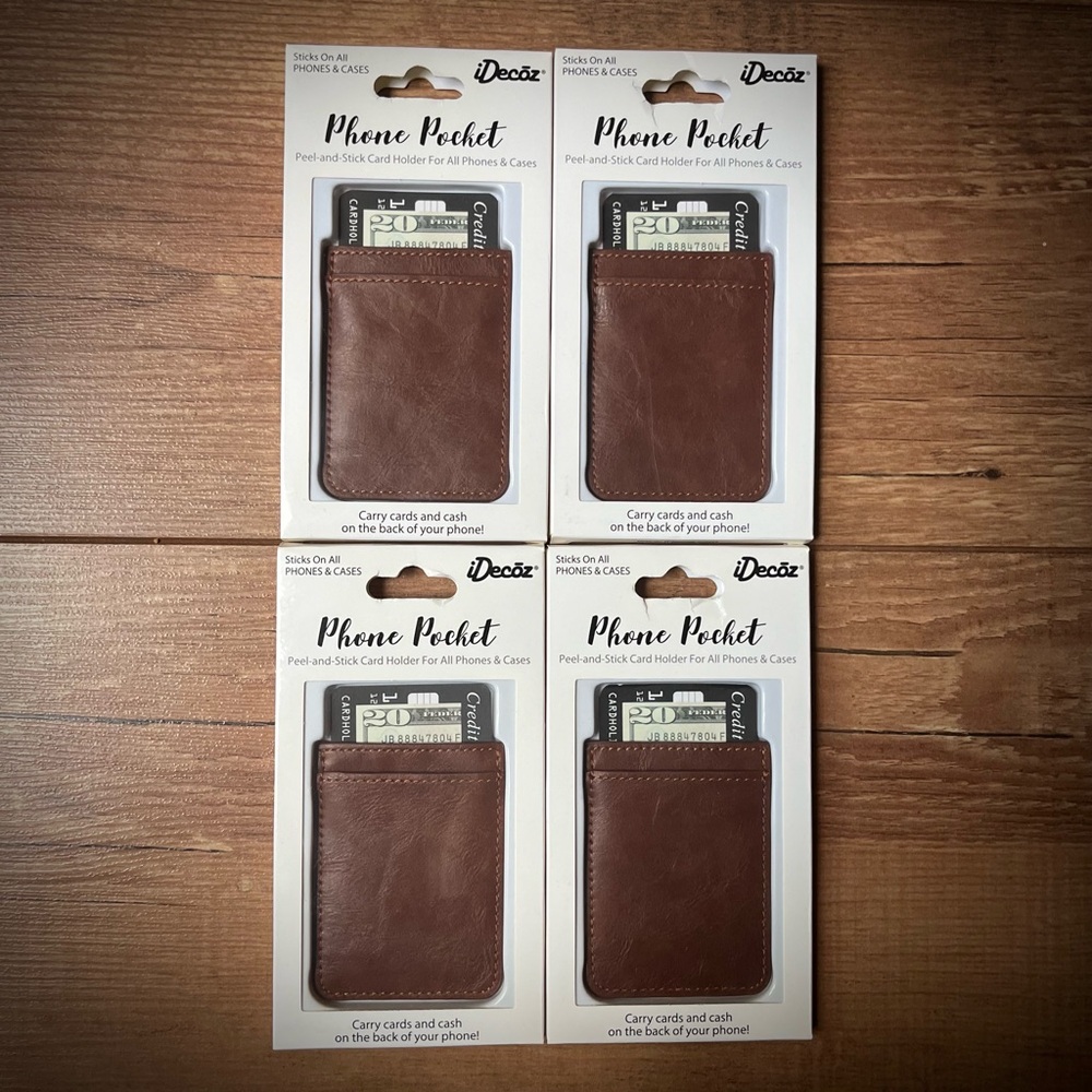 Phone Pocket card and cash holder